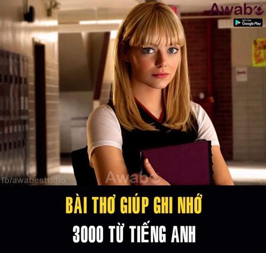 Bài Thơ Giúp Ghi Nhớ 3000 Từ Tiếng Anh